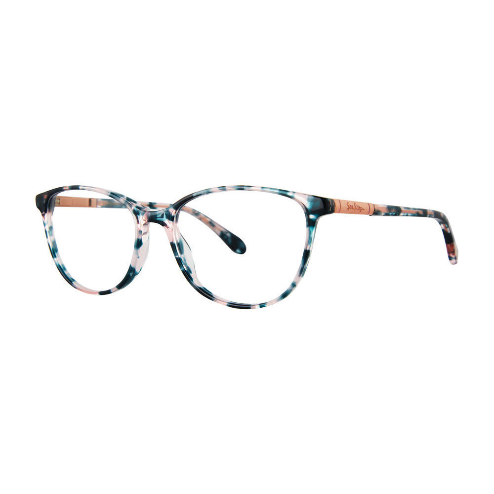 Lilly Pulitzer Fuller Eyeglasses Tropical-Tortoise 52mm